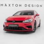 Преден спойлер V.1 Volkswagen Golf R / R-Line Mk7 Фейслифт