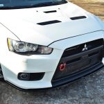 Преден спойлер V.2 Mitsubishi Lancer Evo X