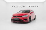 Преден спойлер V.2 Volkswagen Golf R / R-Line Mk7 Фейслифт
