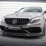 Преден спойлер V.2 Mercedes-AMG C63 седан / комби W205 фейслифт
