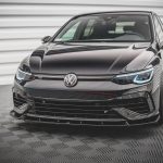 Преден спойлер V.2 Volkswagen Golf R Mk8