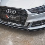 Преден спойлер V.3 Audi S3 / A3 S-Line 8V FL Седан