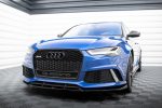 Преден спойлер V.4 Audi RS6 C7 / C7 Facelift
