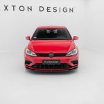 Преден спойлер V.6 Volkswagen Golf R / R-Line Mk7 Facelift
