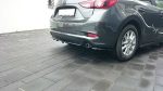Заден сплитер Mazda 3 BN (Mk3) Facelift  (с вертикални РЕБРА) - Image 2