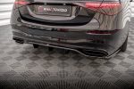 Заден Сплитер (с вертикални РЕБРА) Mercedes-Benz S AMG-Line W223