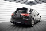 Добавка за задна броня Audi A3 Sportback 8V Facelift (Версия с двоен накрайник на ауспуха) - Image 2