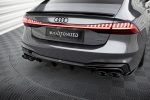 Добавка за задна броня + ауспуси Имитация Audi A7 S-Line C8 / S7 C8 / C8 Facelift / S7 Facelift - Image 2