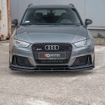 Street Pro Преден спойлер + Тунинг клапи за  Audi RS3 8V Sportback