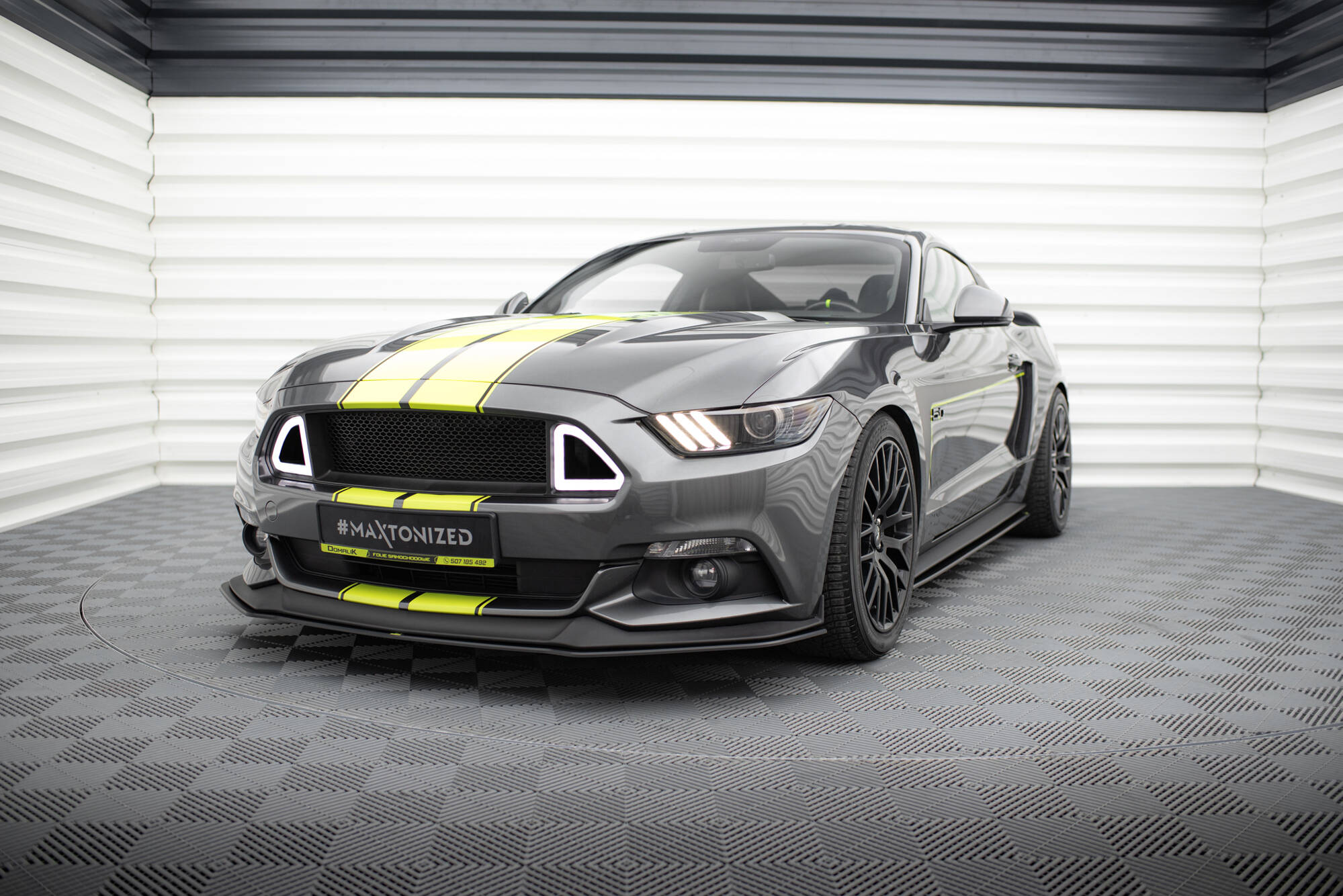 pol_po_street-pro-front-splitter-ford-mustang-gt-mk6-20472_3 Street Pro Преден спойлер Ford Mustang GT Mk6 - Image 1