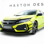 Street Pro Преден спойлер V.2 Honda Civic Type R Mk10