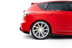 Street Pro ЗАДНИ странични  Сплитери + Спортни добавки за Mazda 3 MPS Mk1 EU версия - Image 3