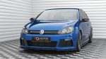 Преден спойлер V.2 Volkswagen Golf R Mk6