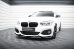 Преден спойлер V.5 + клапи BMW 1 M-Pack / M140i F20 Facelift