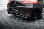ЗАДЕН  СПЛИТЕР (с вертикални лайсни) за  Mercedes-Benz S Coupe AMG-Line C217 Facelift - Image 3
