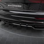 ЗАДЕН  СПЛИТЕР (с вертикални лайсни) V.1 Audi SQ8 / Q8 S-Line Mk1 Facelift