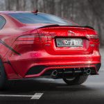 Добавка за  задна броня за  Jaguar XE R-Dynamic X760 Facelift