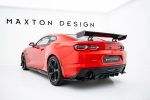 Карбон спойлер с вътрешни скоби, вертикални стойки за Chevrolet Camaro SS Mk6 Facelift - Image 2
